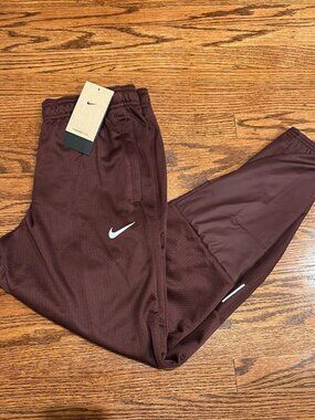 Mens Nike Sphere Challenger Therma-Fit Running Pants Burgundy FZ1113-652 L-TALL